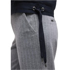 Blue Polyester Sweatshirt