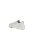 White Calf Leather Bos Taurus Sneakers