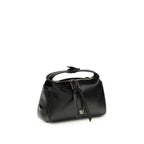 Black Calf Leather Bos Taurus Handbag