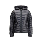 Black Polyamide Full-Length Jacket