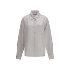White Copper Dress Shirt