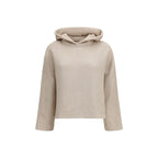 Beige Cotton Sweatshirt