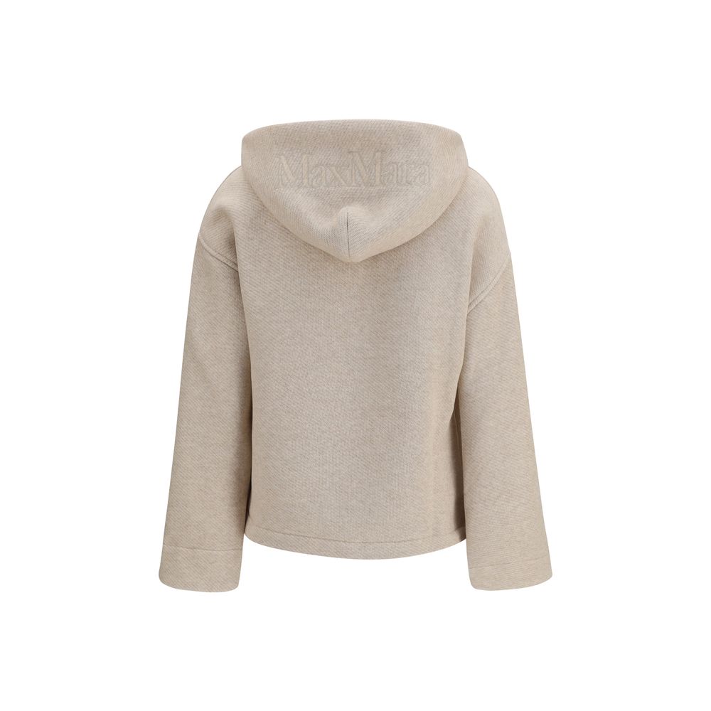 Beige Cotton Sweatshirt