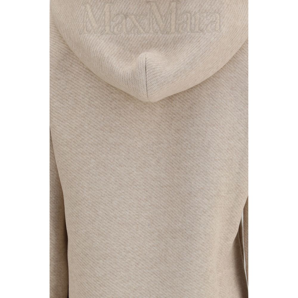Beige Cotton Sweatshirt