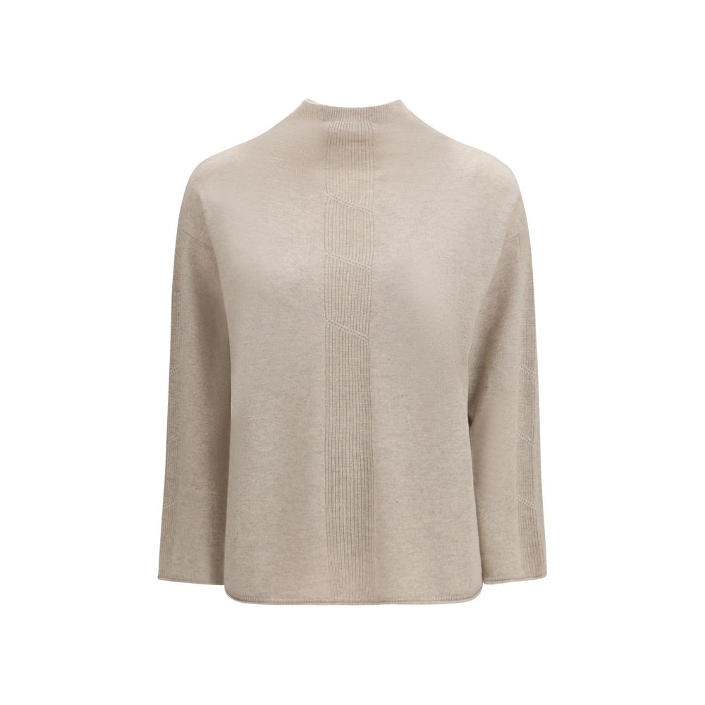 Beige Cashmere Sweater