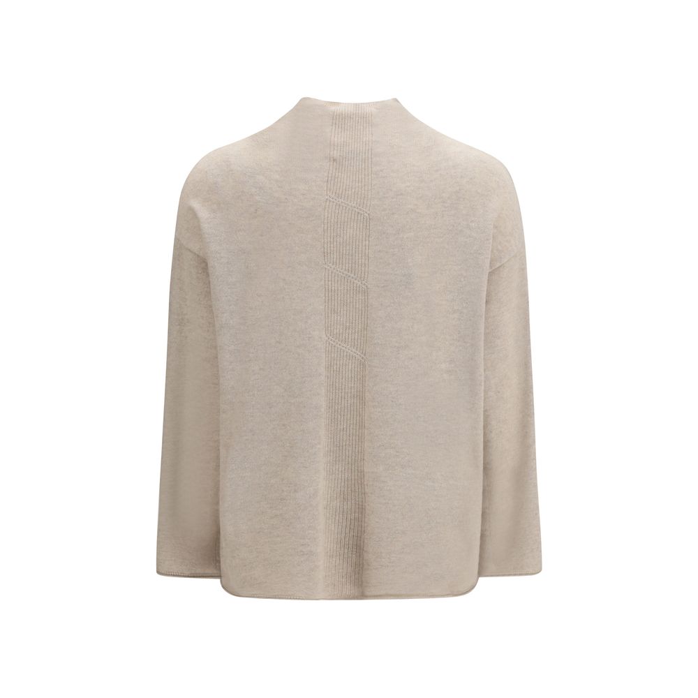 Beige Cashmere Sweater