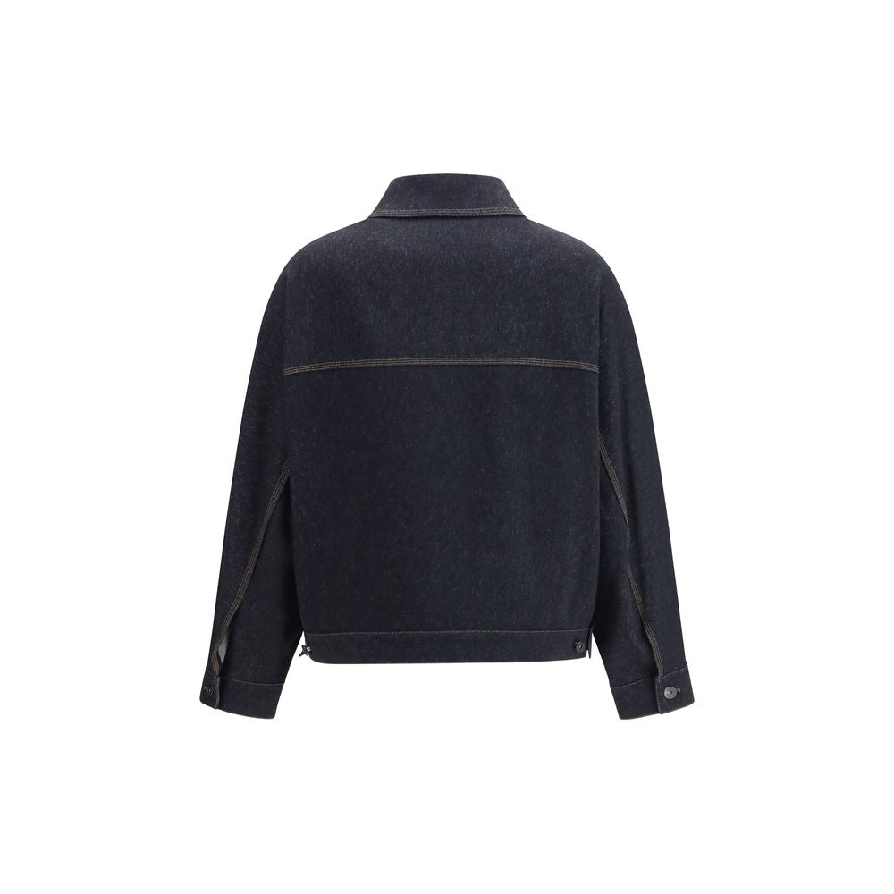 Blue Cotton Denim Jacket
