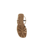 Brown Calf Leather Bos Taurus Sandals