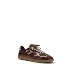 Brown Calf Leather Bos Taurus Low Top Sneakers
