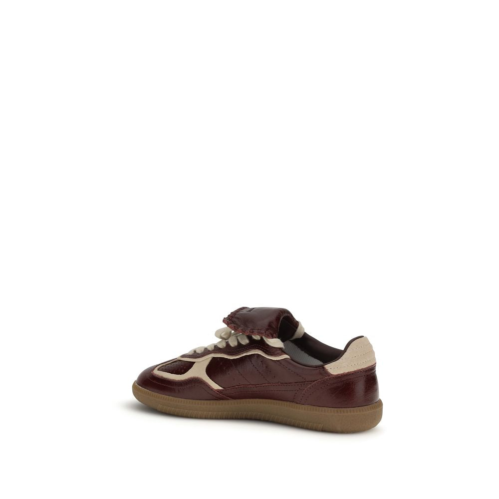 Brown Calf Leather Bos Taurus Low Top Sneakers