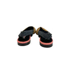 Beige Leather Women Ballet Flat