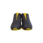 Black Leather Women Sneaker