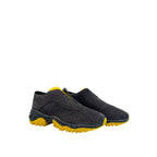 Black Leather Women Sneaker