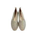 Green Textile Women Sandal