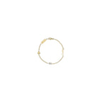 Bicolor Brass Bracelet