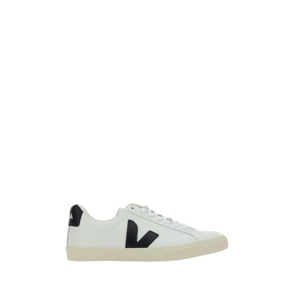 White Calf Leather Bos Taurus Low Top Sneakers