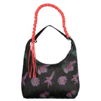 Nero Polyurethane Women Handbag
