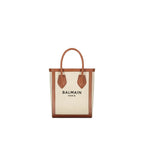 Brown Cotton Tote Bag