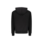 Black Cotton Hoodie