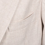 Beige Wool Blazer