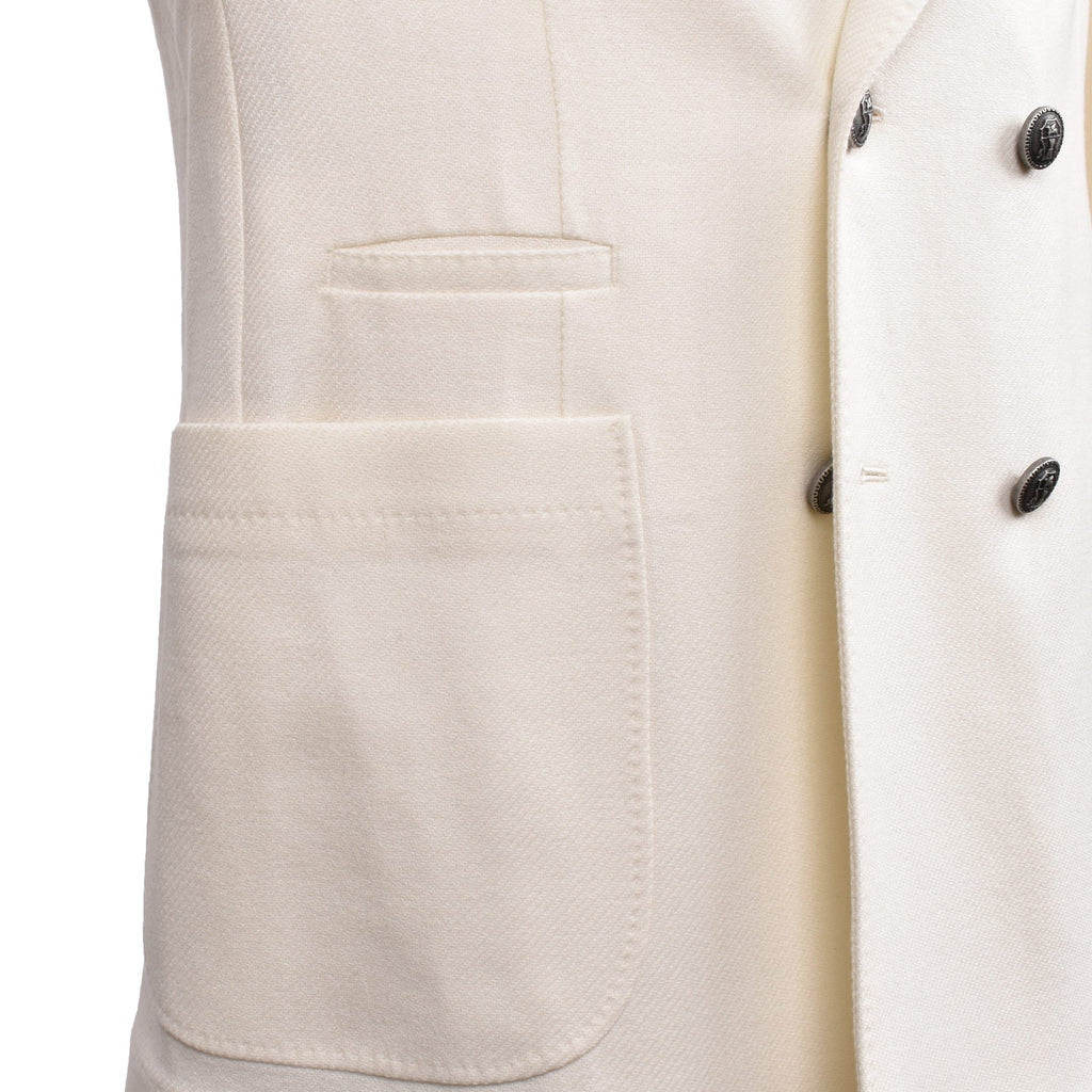 White Wool Blazer