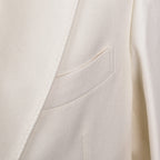 White Wool Blazer