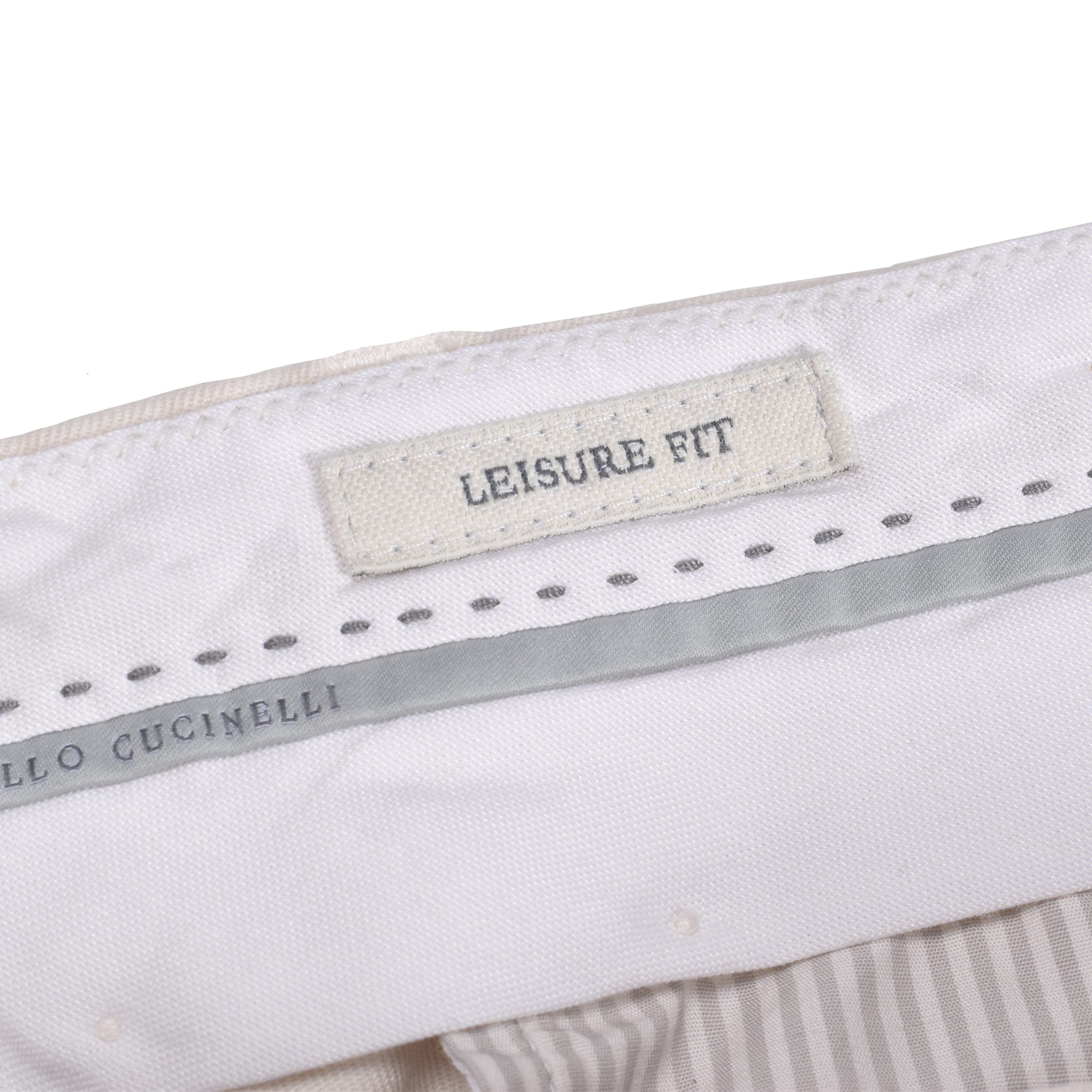 White Cotton Casual Pants