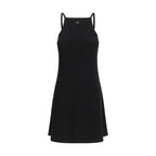 Black Viscose Casual Dress
