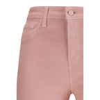 Multicolor Cotton Flared Pants