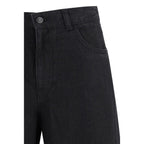 Black Linen Jeans Denim