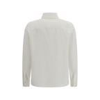 White Cotton Dress Shirt
