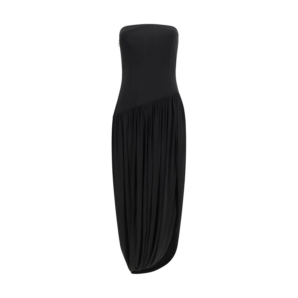 Black Viscose Cocktail Dress