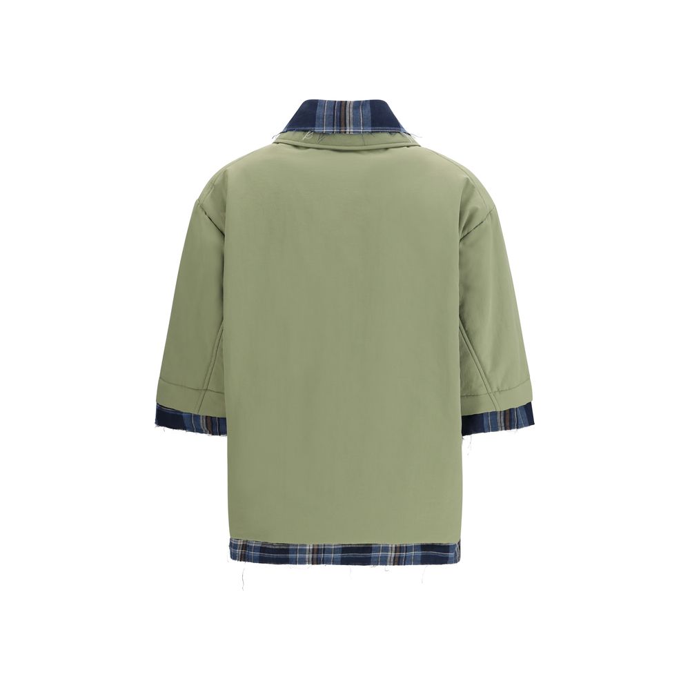 Bicolor Polyamide Jackets And Coat