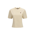 Beige Cotton T-Shirt