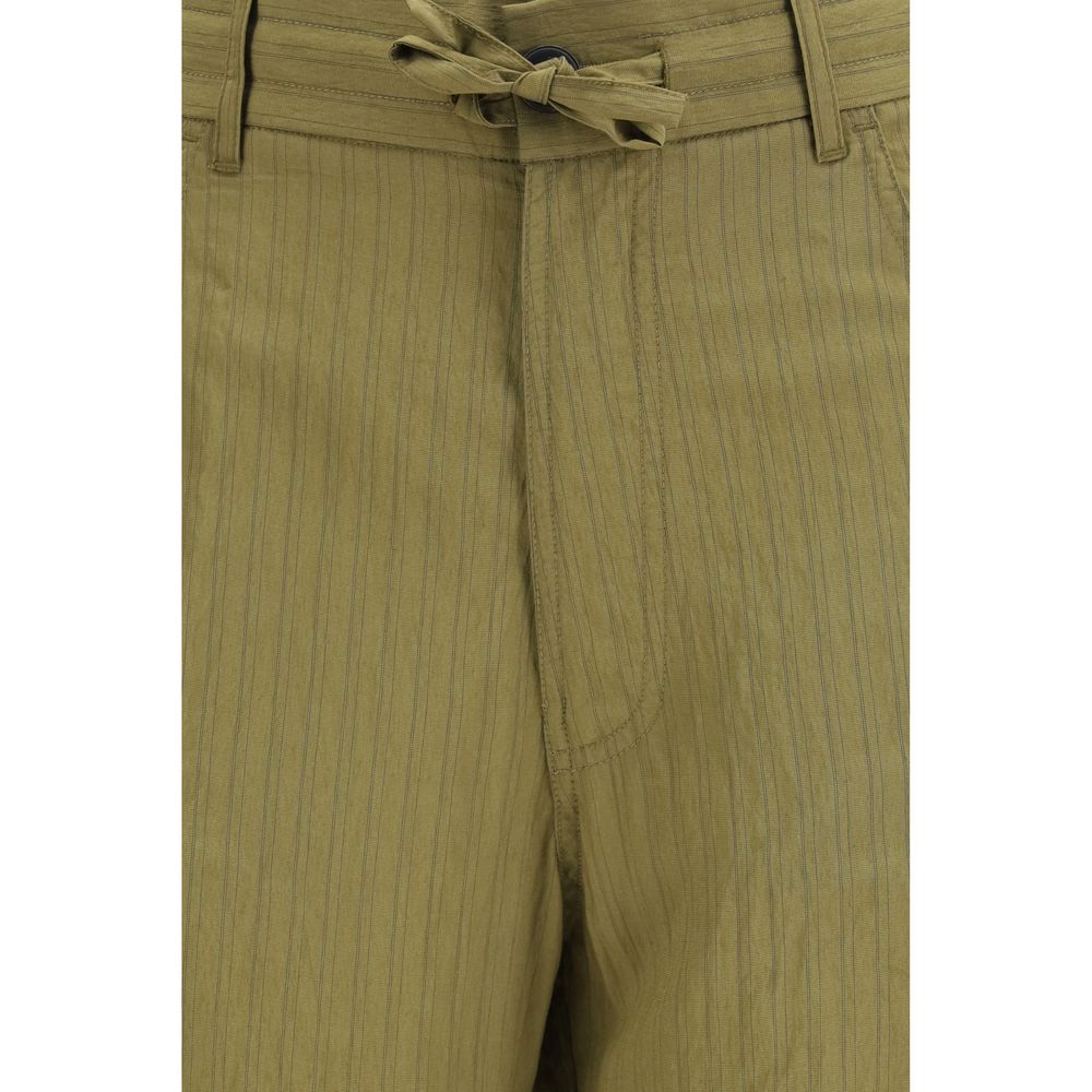 Bicolor Modal Casual Pants