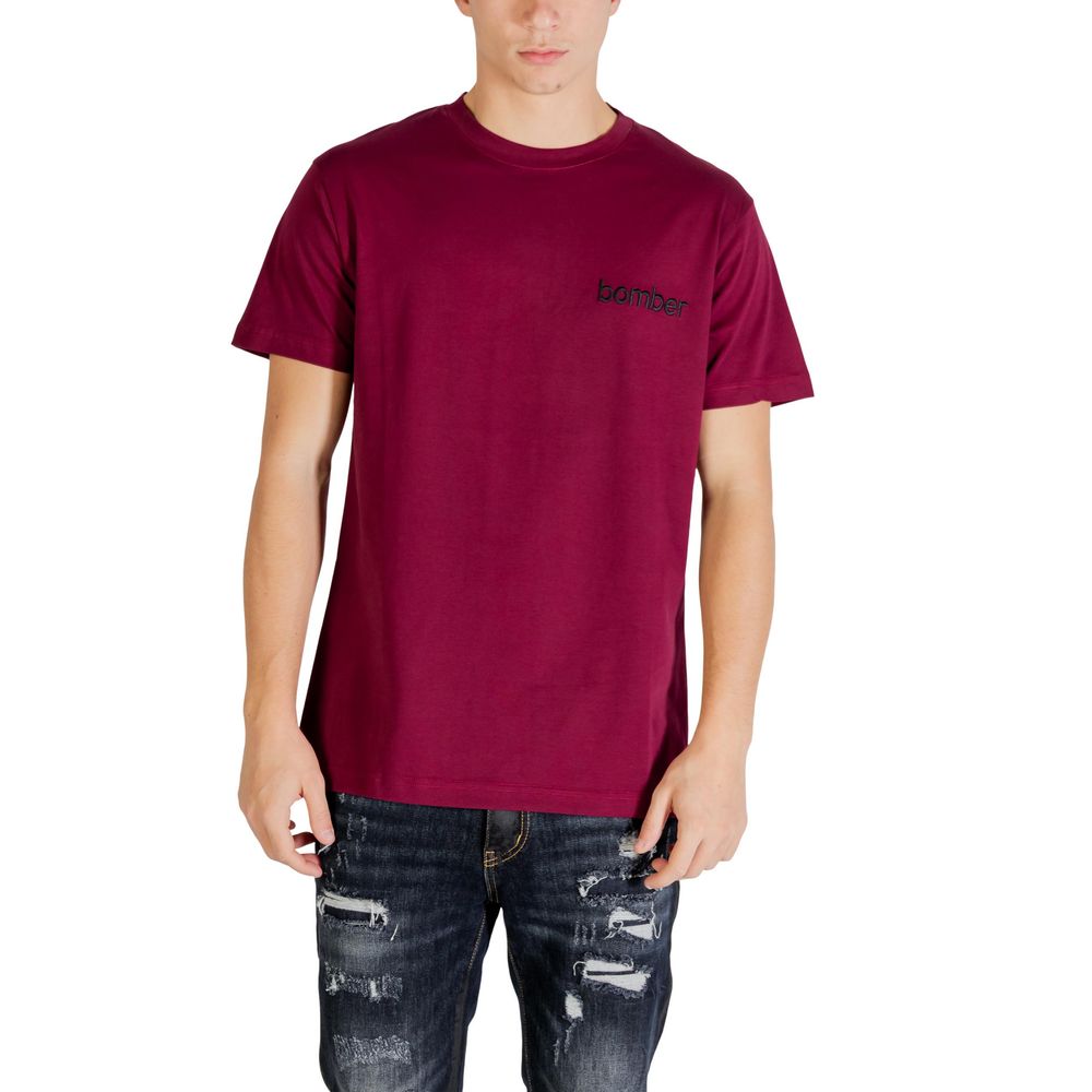 Bordeaux Cotton T-Shirt
