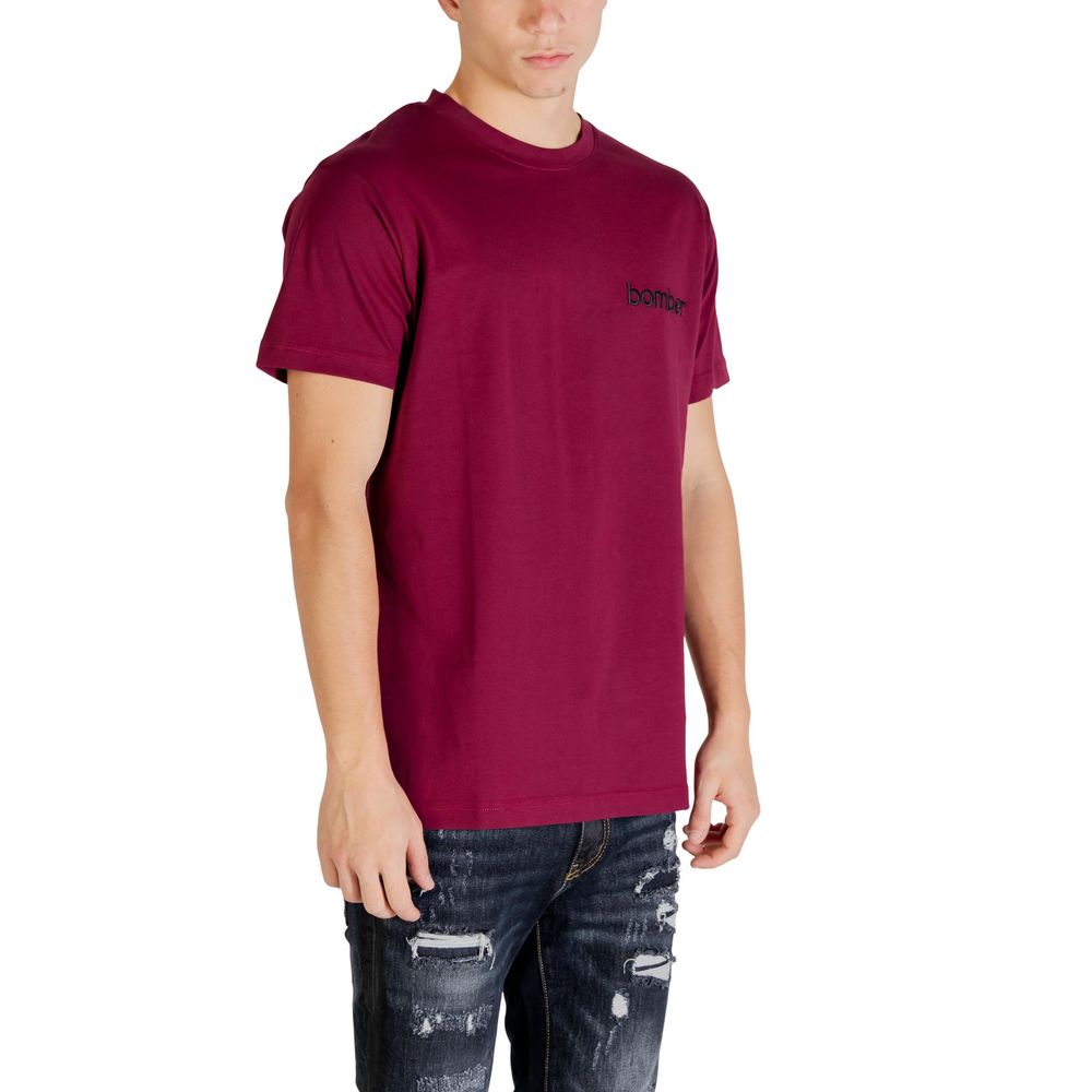 Bordeaux Cotton T-Shirt