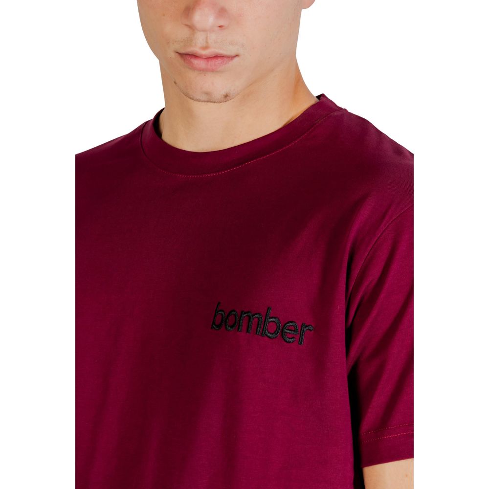 Bordeaux Cotton T-Shirt