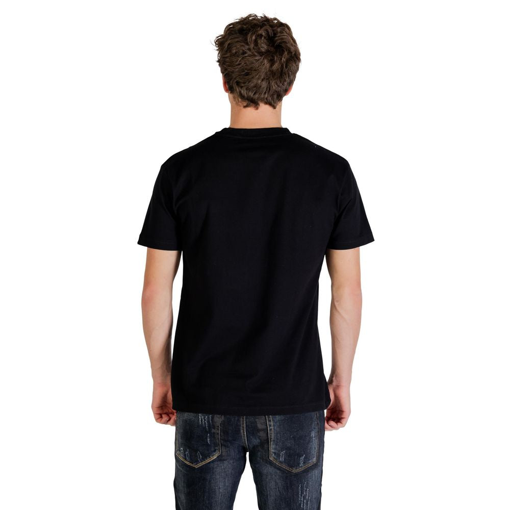 Black Cotton T-Shirt