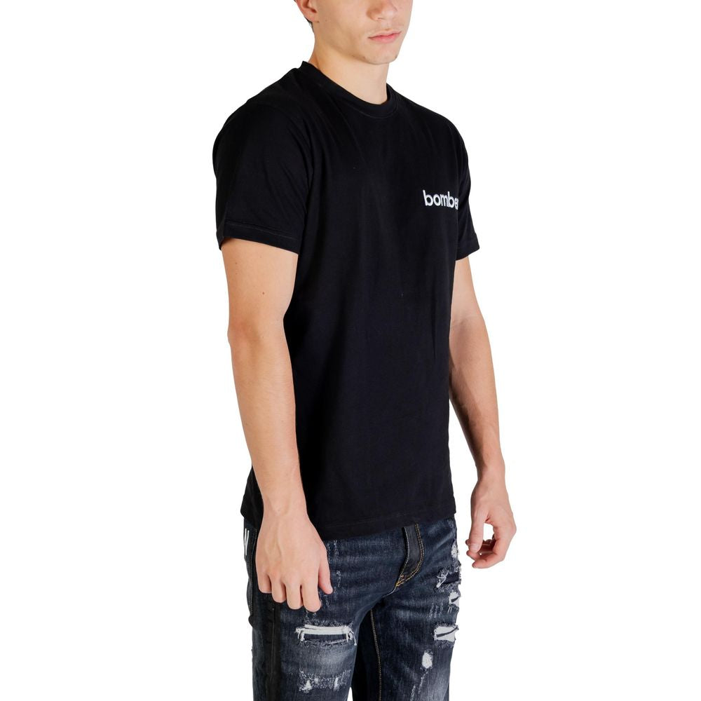 Black Cotton T-Shirt