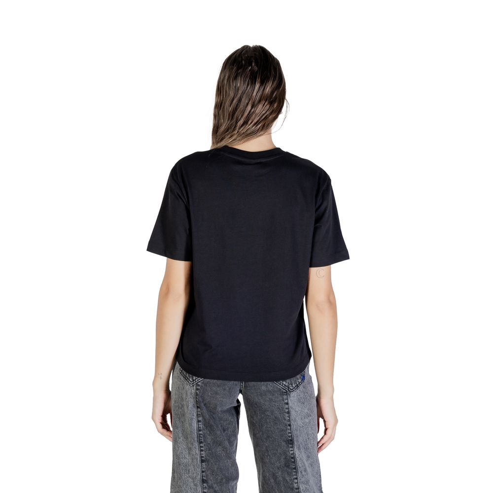 Black Cotton T-Shirt