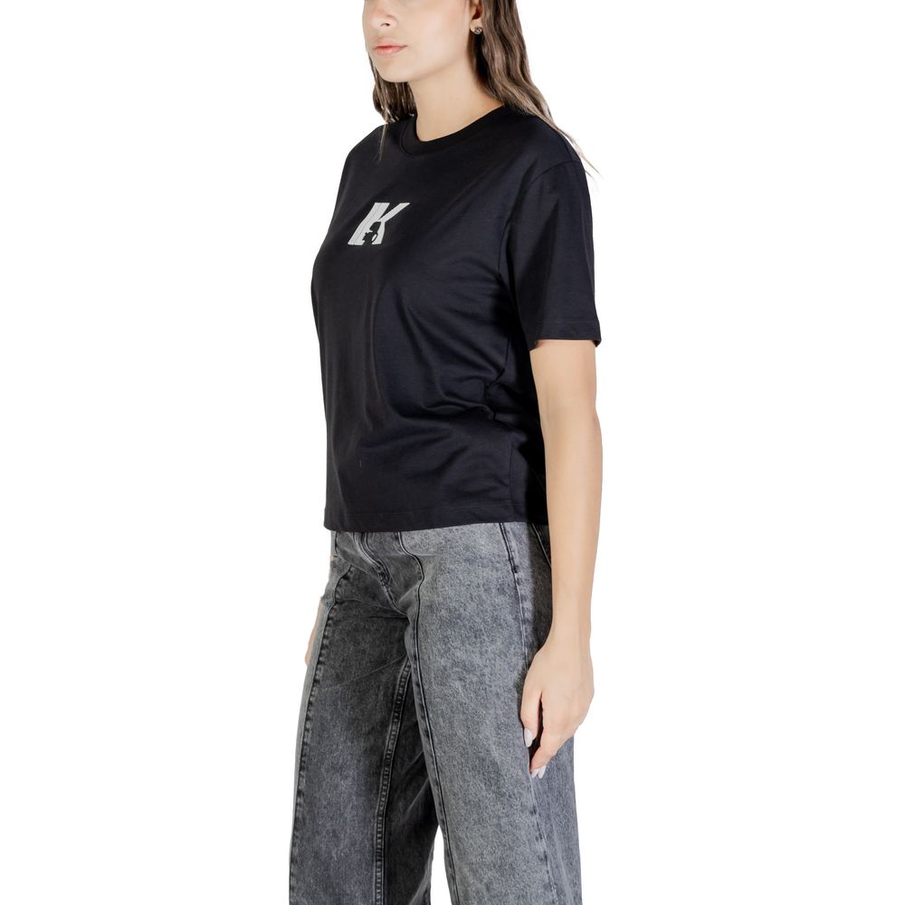 Black Cotton T-Shirt