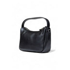 Black Artificial Leather Handbag