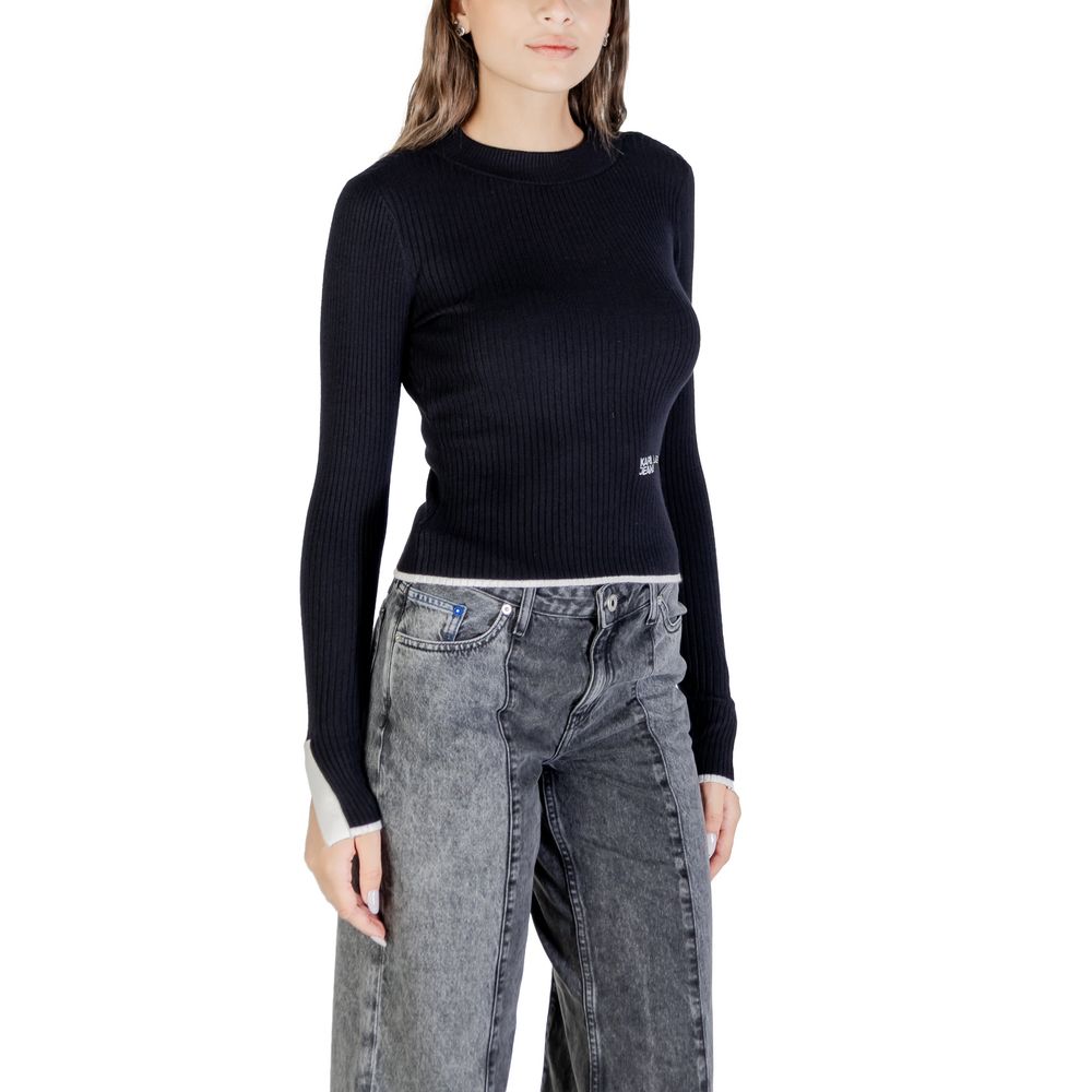 Black Viscose Sweatshirt