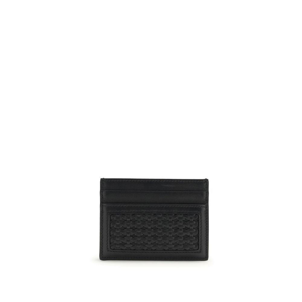 Black Cotton Wallet