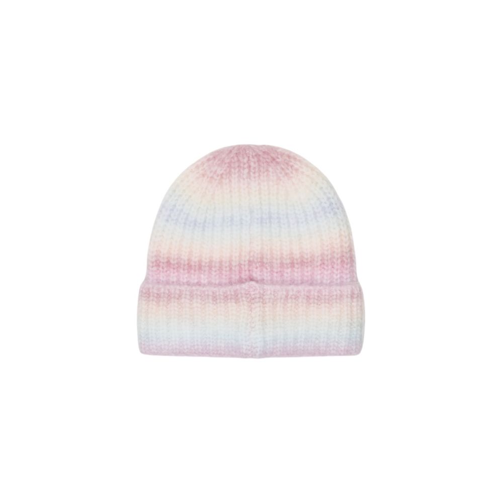 Multicolor Marabou Beanie