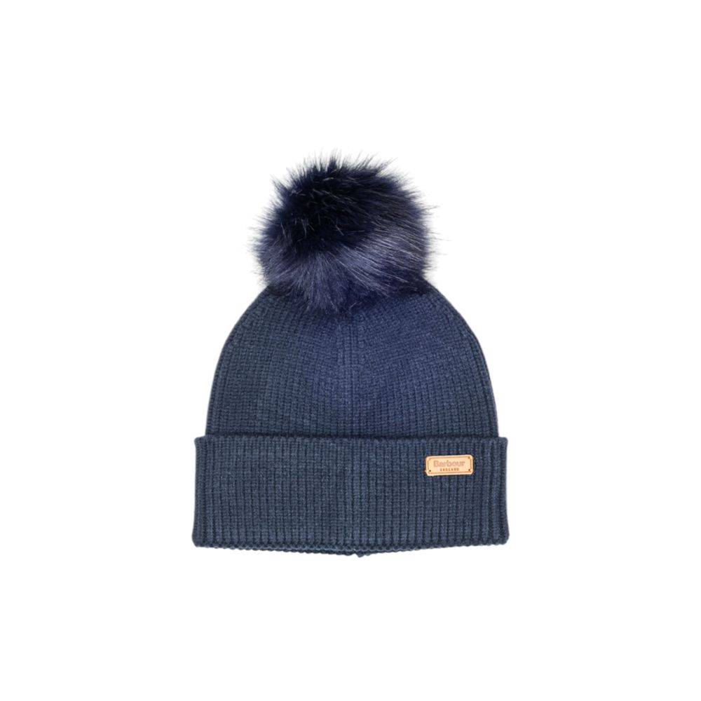 Blue Viscose Beanie