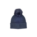 Blue Viscose Beanie