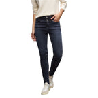 Blue Cotton Skinny Jeans