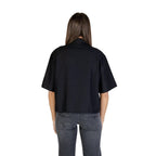 Black Viscose Shortsleeve Shirt